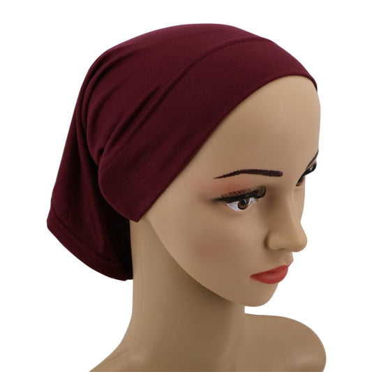 Cotton Undercap - Burgundy