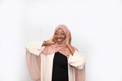 Everyday Crinkle Hijab - Mauve