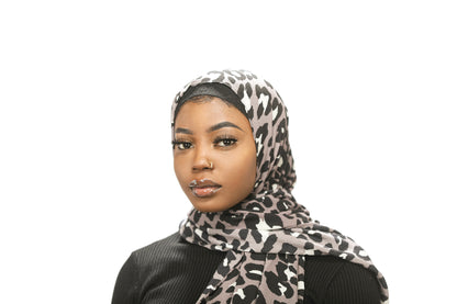 Printed Chiffon Hijab - Adama