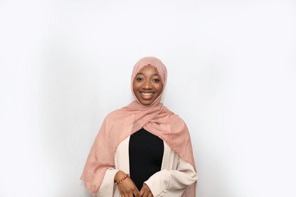 Everyday Crinkle Hijab - Mauve