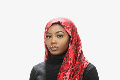 Printed Chiffon Hijab - Meenah