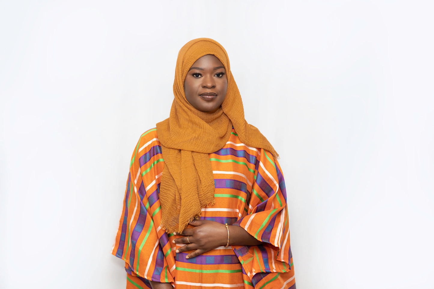 Everyday Crinkle Hijab - Gold