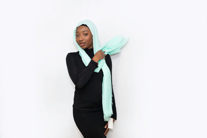 Everyday Crinkle Hijab - Mint