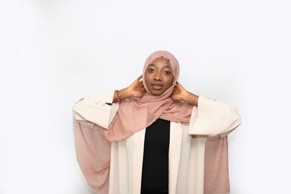 Everyday Crinkle Hijab - Mauve