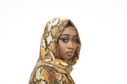 Printed Chiffon Hijab - Binta