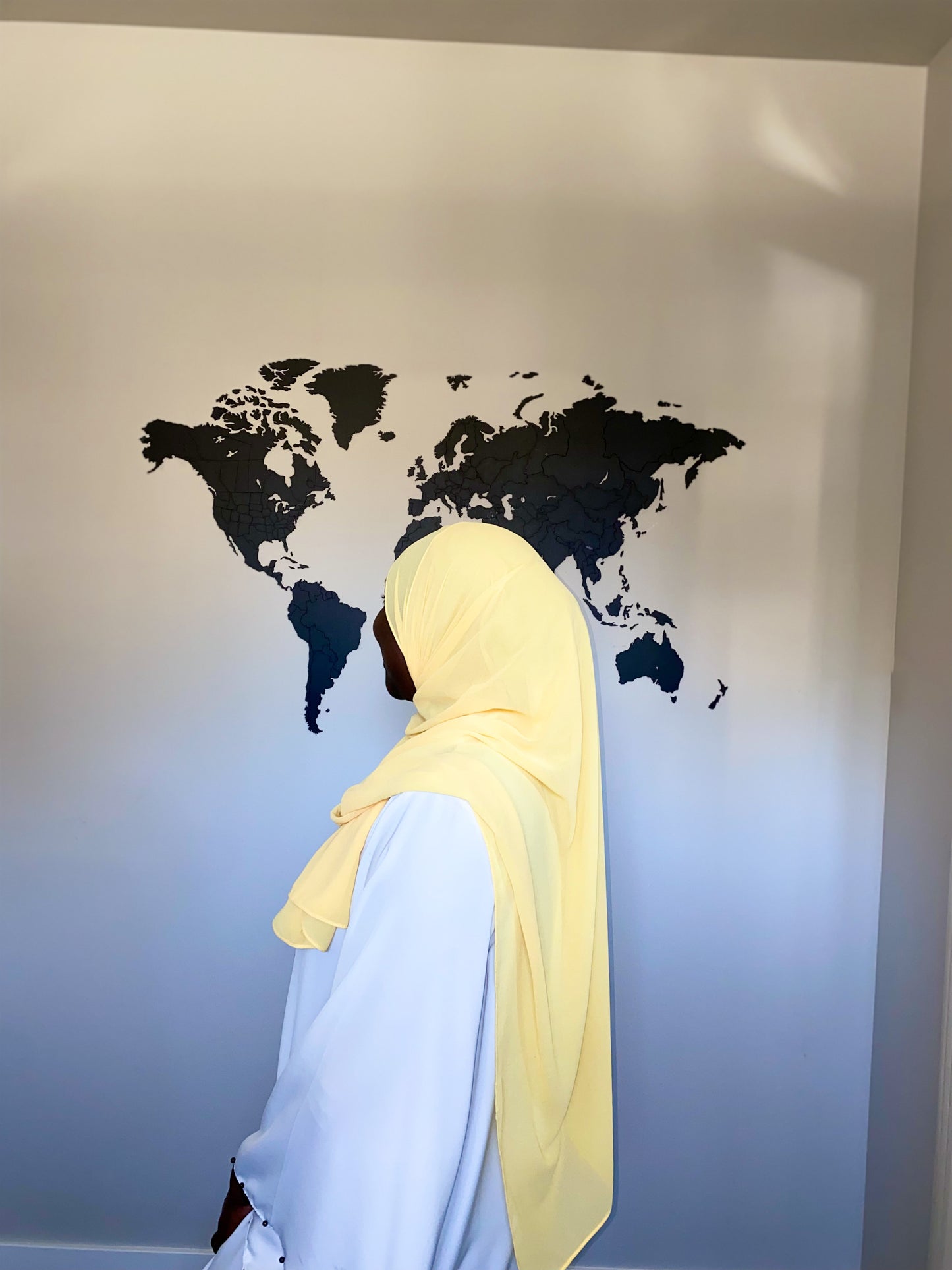 Everyday Chiffon Hijab - Yellow