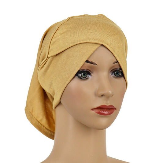 Criss Cross Cotton Undercap - Sand