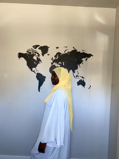 Everyday Chiffon Hijab - Yellow